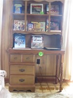 2 pc desk/bookcase set
