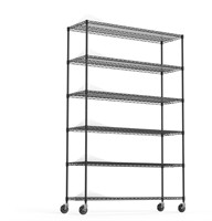 ZNTS 6 Tier Wire Shelving Unit