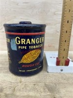 Granger pipe tobacco tin can