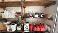 Hand Sprayer, Gas Cans and Misc.