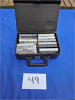 Cassette Storage w/ xmas cassettes