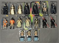17 Star Wars Figures, 1990s, all complete except