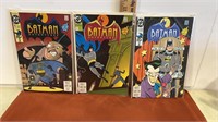 1,2 and 3 Batman comics