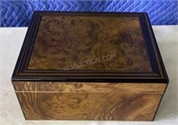 Cigar Humidor 10” x 9” x 5”