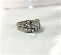 18kt Gold Lady’s Diamond Ring