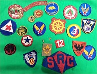 TRAY LOT ASSORTED BOY SCOUT & OTHER PATCHES