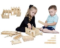 Freedom Logs Wood Toy Building Blocks Set - Best