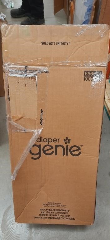 Diaper Genie Signature Pail Includes 1 Easy Roll