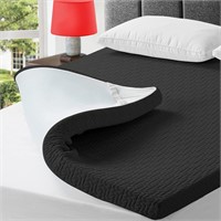 $120  bedluxury 3 Inch Twin Size Mattress Topper G