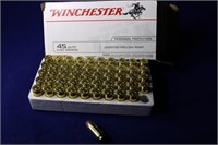 Winchester 45 Automatic 50 Round Box