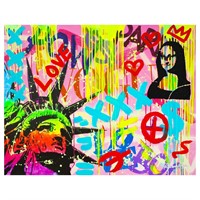 Nastya Rovenskaya- Mixed Media "Liberty Love"