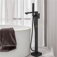 Free Standing Tub Faucet Black  41 inch