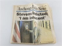 Anchorage Daily Times, Wed July 30, 2008 "Ted Stev