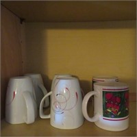 Corelle Coffee Mugs & Asstd