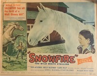 VINTAGE MOVIE POSTER SNOWFIRE THE WILD