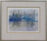 Lawrence Kupferman Abstract Watercolor