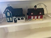 Lighted Country Village Pieces