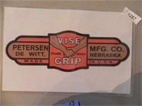 Laminated Vice Grip Logo