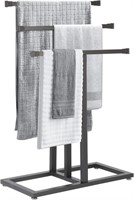 $45  3 Tier Towel Rack Holder, Bath Storage (Metal