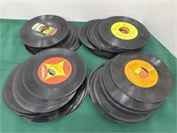 Box of 45’s oldies/country etc… * $ money goes to