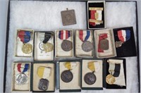13 Early Medals and Ribbons,