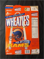 Wheaties Cereal Box- St Louis Rams Welcome