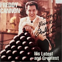 Freddy Cannon His Latest and Greatest signed CD