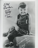 Our Gang signed Gordon "Porky" Lee photo