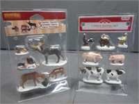 NEW Lemax & Holiday Time Animal Figures