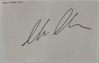 Caddyshack Chevy Chase signature cut. GFA Authenti