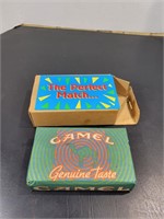 Box Of Camel Cigarette Matches