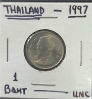 Uncirculated 1997 Thailand coin