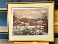 "Evening in the Valley"  ltd print by G. Jarvis
