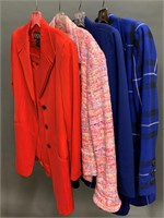 4 Escada Skirt Suit Sets.