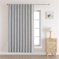 Joydeco 100% Blackout Curtains 96 inches Long