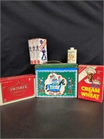 Assortment of vintage tins/ boxes