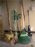 Garden Tools, Sweeper, Brooms & Etc