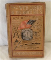 BOOK:  WITH CUSTER IN THE BLACK HILLS BY CAPTAIN