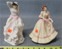 Royal Doulton Veronica & Yours Forever Figurines