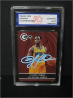 Chris Paul Signed Trading Card Fivestar