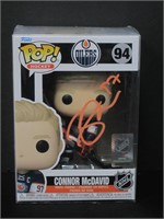 Conor McDavid Signed Funko Pop COA Pros