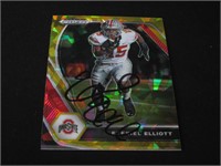 Ezekiel Elliott Signed Trading Card SSC COA