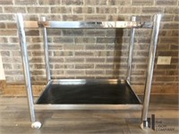 Rolling Cart with Slate Shelving