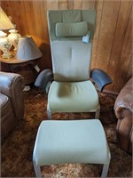 Herman Miller Chair and Ottoman