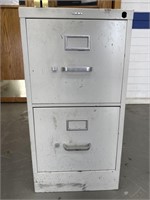 2 Drawer Metal Filing Cabinet