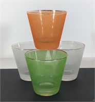 4 VINTAGE GLASSES