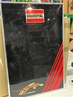 UNIROYAL ADVERTISING WALL DISPLAY