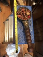 Wood Handled Ornate Ladle