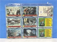 1980 Star Wars Empire Strikes Back 17 Cards Nrmt
