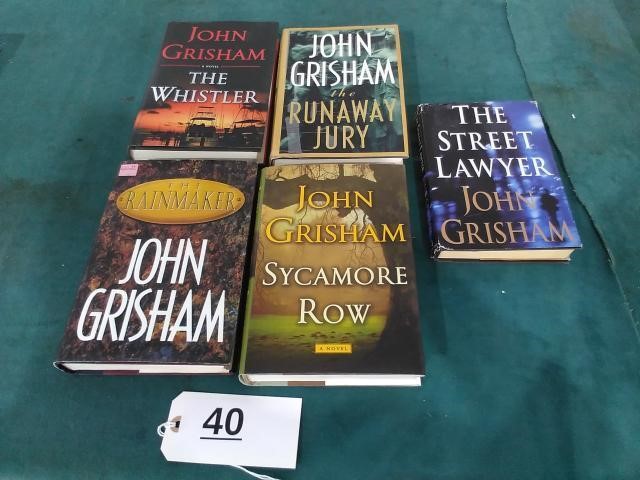 5 John Grisham Novels